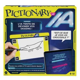 Juego de Mesa Mattel PICTIONARY® VS IA Jeu familial Pictionary Vs Intelligence Artificielle (FR) de Mattel, Juegos con fichas...