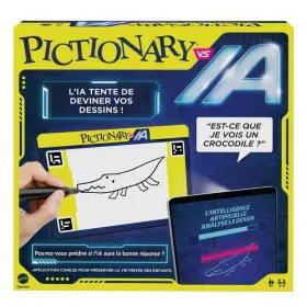 Jogo de Mesa Mattel PICTIONARY® VS IA Jeu familial Pictionary Vs Intelligence Artificielle (FR) de Mattel, Jogos com fichas -...