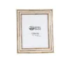 Cornice Portafoto Romimex Nero Beige Resina Legno MDF 26 x 31 x 2 cm di Romimex, Cornici da parete e da tavolo - Rif: D162003...