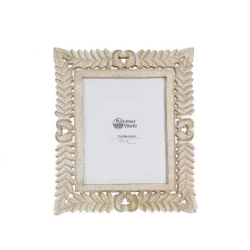 Photo frame Romimex White MDF Wood 31 x 36 x 2 cm by Romimex, Table and wall frames - Ref: D1620039, Price: 20,27 €, Discount: %