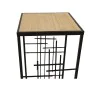 Tables set Romimex Black black Wood Metal 2 Pieces by Romimex, Tables - Ref: D1620054, Price: 173,07 €, Discount: %