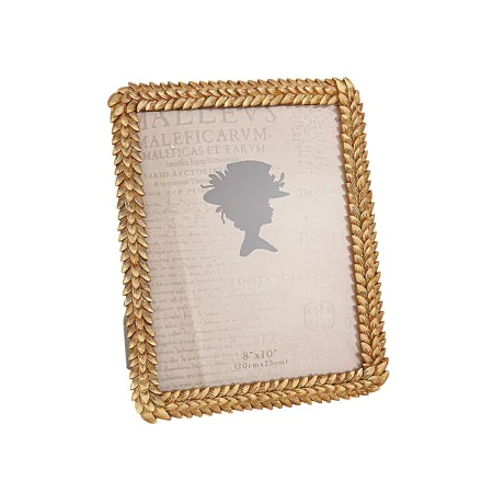 Photo frame Romimex Golden Resin 27 x 34 x 2 cm by Romimex, Table and wall frames - Ref: D1620071, Price: 26,15 €, Discount: %