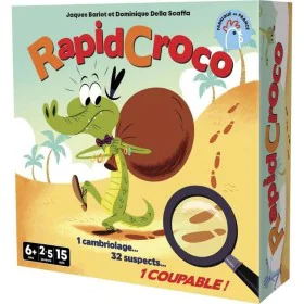 Board game Asmodee RapidCroco (FR) by Asmodee, Games with counters - Ref: S7197450, Price: 29,33 €, Discount: %