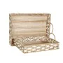 Set of trays Romimex Natural wicker 2 Pieces by Romimex, Plates and dishes - Ref: D1620130, Price: 37,36 €, Discount: %