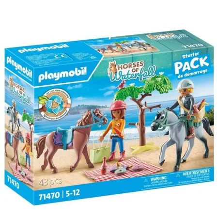 Playset Playmobil 71470 Horses of Waterfall by Playmobil, Toy figures playsets - Ref: S7197647, Price: 35,34 €, Discount: %