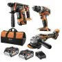 Conjunto de berbequim e acessórios AEG Powertools de AEG Powertools, Berbequim e aparafusadoras - Ref: S7197657, Preço: 655,6...