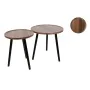 Tables set Romimex Brown Black Wood Metal 2 Pieces by Romimex, Tables - Ref: D1620165, Price: 87,77 €, Discount: %