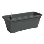 Pot Artevasi Anthracite 24,3 x 22 cm Plastique Rectangulaire de Artevasi, Pots de fleurs - Réf : S7198130, Prix : 29,62 €, Re...