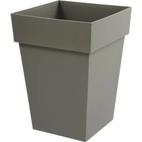 Plant pot EDA Taupe 39 x 39 x 53 cm Plastic by EDA, Flower Pots - Ref: S7198159, Price: 40,18 €, Discount: %