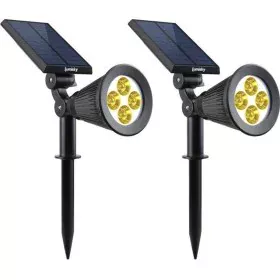 Lampe Lumi Garden Noir 5 V 250 Lm (2 Unités) de Lumi Garden, Eclairage pour terrasse et patio - Réf : S7198216, Prix : 53,26 ...