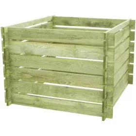 Cache-pot Ekju Bois 73 x 73 x 65 cm de Ekju, Cache-pots - Réf : S7198332, Prix : 72,59 €, Remise : %