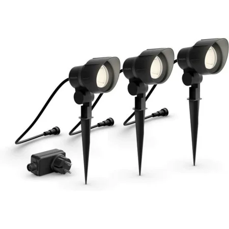 Luminária Philips Preto 220-240 V Branco quente 600 lm de Philips, Iluminação para pátio e terraço - Ref: S7198432, Preço: 15...