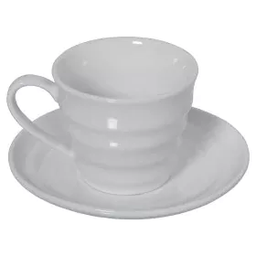 6 Piece Coffee Cup Set Alexandra House Living Porcelain 200 ml by Alexandra House Living, Cups - Ref: D1620539, Price: 37,51 ...