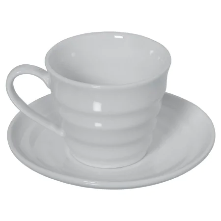 6 Piece Coffee Cup Set Alexandra House Living Porcelain 200 ml by Alexandra House Living, Cups - Ref: D1620539, Price: 40,96 ...