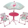 Garden furniture Fun House Children's Pink flamingo 4 Pieces by Fun House, Garden Furniture Sets - Ref: S7198530, Price: 69,9...