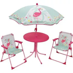 Garden furniture Fun House Children's Pink flamingo 4 Pieces by Fun House, Garden Furniture Sets - Ref: S7198530, Price: 72,5...