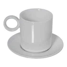 6 Piece Coffee Cup Set Alexandra House Living Porcelain 200 ml by Alexandra House Living, Cups - Ref: D1620545, Price: 32,80 ...