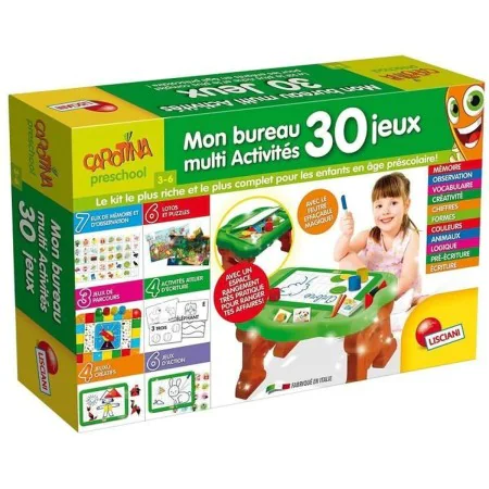 Juego Educativo Lisciani Giochi Carotina educational desk 30 fun learning games (FR) de Lisciani Giochi, Juegos de tablero - ...