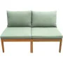 Garden sofa Alma Brown Green Acacia 124 x 70 x 77,5 cm by BigBuy Home, Sofas - Ref: S7198733, Price: 177,87 €, Discount: %