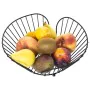 Fruit Bowl Alexandra House Living Black Metal 27,5 x 25,5 x 10 cm by Alexandra House Living, Bowls and large cups - Ref: D162...