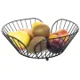 Fruit Bowl Alexandra House Living Black Metal 27,5 x 25,5 x 10 cm by Alexandra House Living, Bowls and large cups - Ref: D162...