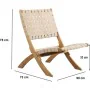 Garden chair Beau Rivage Beige 75 x 73 x 60 cm Foldable 2 Units by Beau Rivage, Folding Chairs - Ref: S7198870, Price: 176,12...