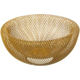 Fruit Bowl Alexandra House Living Golden Metal 25 x 12 cm by Alexandra House Living, Bowls and large cups - Ref: D1620737, Pr...