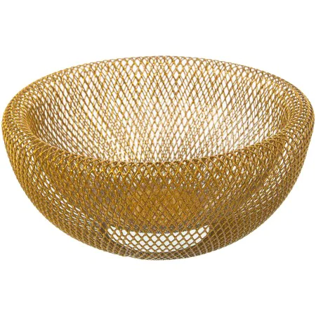 Fruteira Alexandra House Living Dourado Metal 25 x 12 cm de Alexandra House Living, Travessas e taças - Ref: D1620737, Preço:...