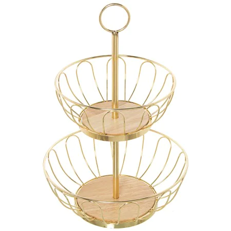 Obstschale Alexandra House Living Gold Metall 28 x 42 cm von Alexandra House Living, Teller und Schüsseln - Ref: D1620745, Pr...