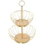 Obstschale Alexandra House Living Gold Metall 28 x 42 cm von Alexandra House Living, Teller und Schüsseln - Ref: D1620745, Pr...