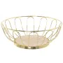 Fruteira Alexandra House Living Dourado Metal 28 x 10 cm de Alexandra House Living, Travessas e taças - Ref: D1620751, Preço:...