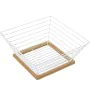 Fruteira Alexandra House Living Branco Metal 25 x 25 x 10 cm de Alexandra House Living, Travessas e taças - Ref: D1620756, Pr...