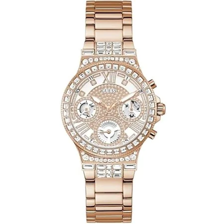 Montre Femme Guess MOONLIGHT (Ø 36 mm) de Guess, Montres bracelet - Réf : S7200890, Prix : 280,57 €, Remise : %