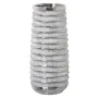 Vase Alexandra House Living Blanc Argenté Céramique 14 x 14 x 29 cm de Alexandra House Living, Vases - Réf : D1620808, Prix :...