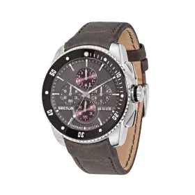 Montre Homme Sector 350 Gris (Ø 45 mm) de Sector, Montres bracelet - Réf : S7203119, Prix : 289,69 €, Remise : %