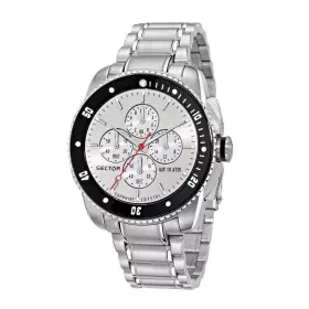 Reloj Hombre Sector R3273903007 Plateado (Ø 45 mm) de Sector, Relojes de pulsera - Ref: S7203155, Precio: 338,61 €, Descuento: %