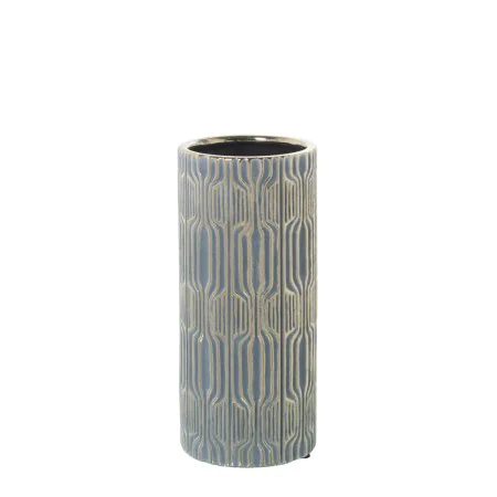 Vase Alexandra House Living Grey Ceramic 12 x 26 cm by Alexandra House Living, Vases - Ref: D1620843, Price: 18,31 €, Discoun...