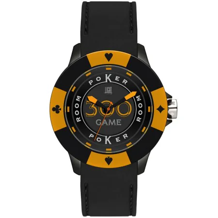 Montre Unisexe Light Time POKER (Ø 41 mm) de Light Time, Montres bracelet - Réf : S7203698, Prix : 55,82 €, Remise : %