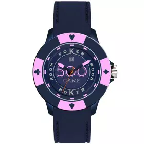 Montre Unisexe Light Time POKER (Ø 41 mm) de Light Time, Montres bracelet - Réf : S7203699, Prix : 58,14 €, Remise : %