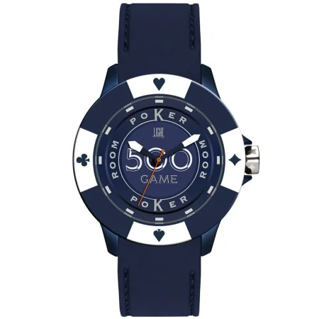 Orologio Unisex Light Time POKER (Ø 41 mm) di Light Time, Orologi da polso - Rif: S7203700, Prezzo: 55,82 €, Sconto: %