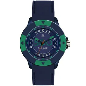 Montre Unisexe Light Time POKER (Ø 41 mm) de Light Time, Montres bracelet - Réf : S7203701, Prix : 58,14 €, Remise : %