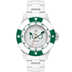 Montre Unisexe Light Time POKER (Ø 41 mm) de Light Time, Montres bracelet - Réf : S7203704, Prix : 55,82 €, Remise : %