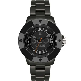 Montre Unisexe Light Time POKER (Ø 41 mm) de Light Time, Montres bracelet - Réf : S7203706, Prix : 58,14 €, Remise : %