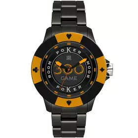 Montre Unisexe Light Time POKER (Ø 41 mm) de Light Time, Montres bracelet - Réf : S7203707, Prix : 58,14 €, Remise : %