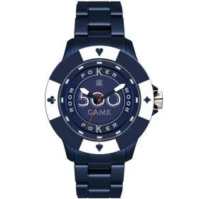 Relógio unissexo Light Time POKER (Ø 41 mm) de Light Time, Relógios com braselete - Ref: S7203708, Preço: 58,14 €, Desconto: %