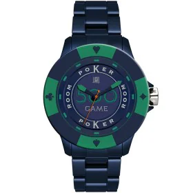 Relógio unissexo Light Time POKER de Light Time, Relógios com braselete - Ref: S7203710, Preço: 58,14 €, Desconto: %