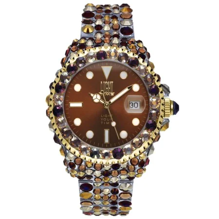 Ladies' Watch Light Time MEDITERRANEO (Ø 39 mm) by Light Time, Wrist Watches - Ref: S7203772, Price: 144,09 €, Discount: %