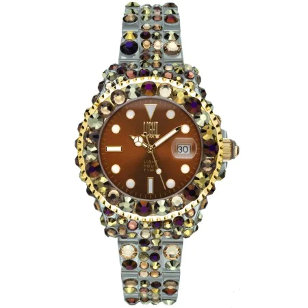 Ladies' Watch Light Time MEDITERRANEO (Ø 35 mm) by Light Time, Wrist Watches - Ref: S7203784, Price: 130,18 €, Discount: %