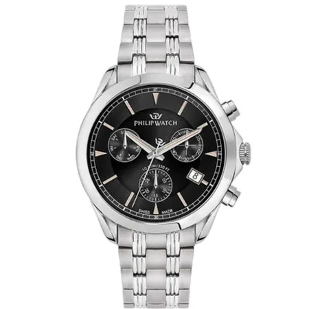 Reloj Hombre Philip Watch R8273665004 Negro Plateado de Philip Watch, Relojes de pulsera - Ref: S7203812, Precio: 407,26 €, D...