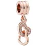 Woman's charm link Pandora INTERLOCKED HEARTS by Pandora, Bead Charms - Ref: S72099305, Price: 89,03 €, Discount: %